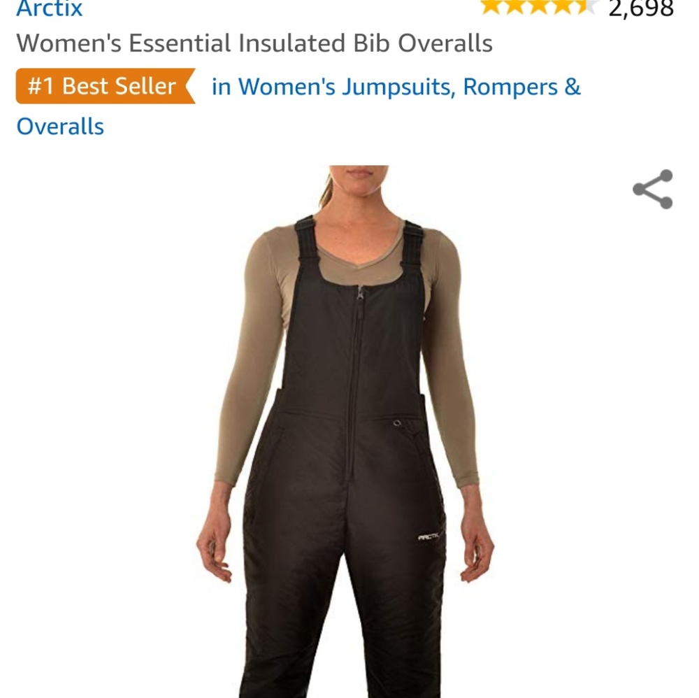 Womens Ski Snow Bib Overalls